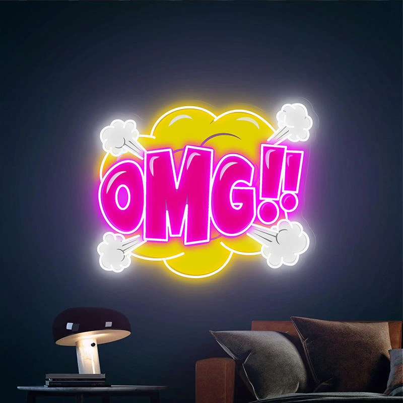 UV Imprimé Acrylique Neon taamasiyɛn